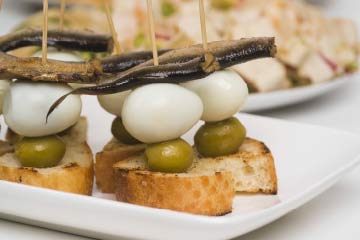 Herzhaftes Buffet