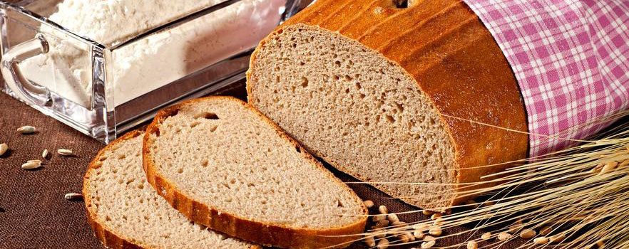 Frisches Sauerteigbrot vom Bäcker