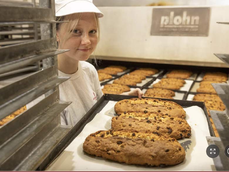Stollen backen